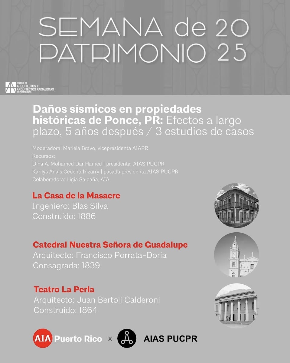La actividad está enmarcada en la Semana de Patrimonio 2025 del CAAPPR.