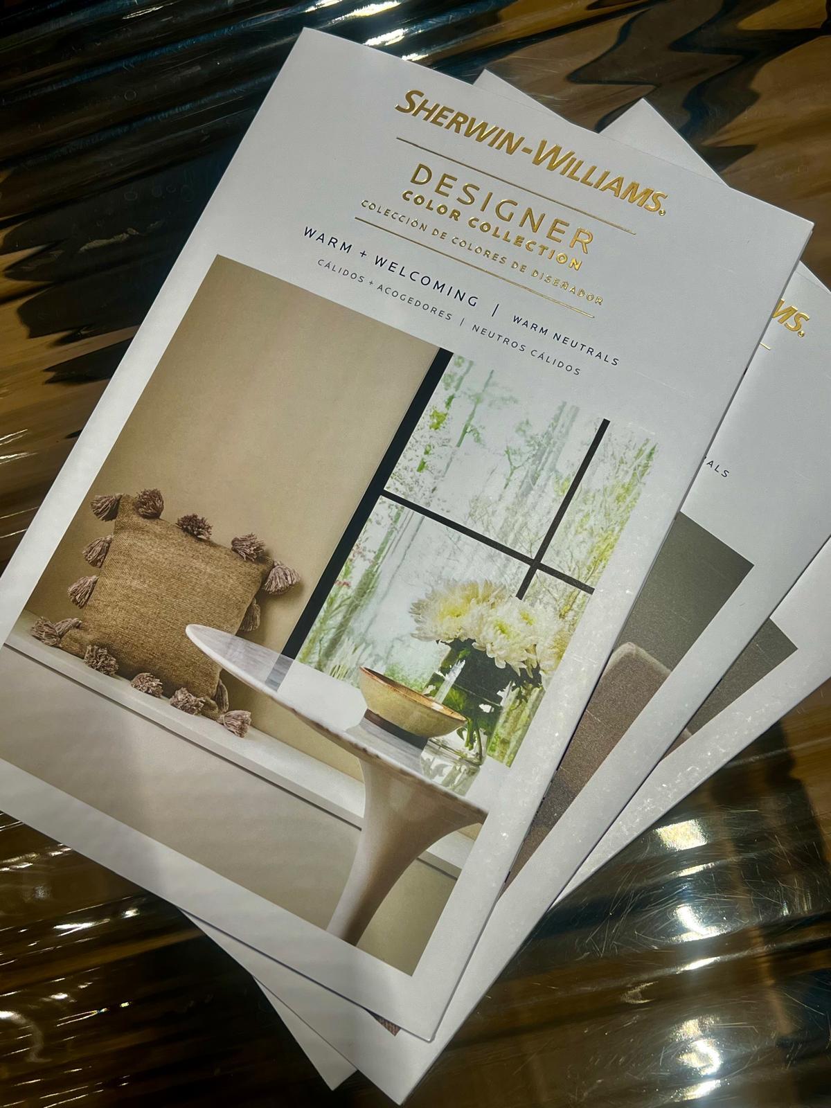 Asistentes seleccionaron colores y texturas de las muestras presentadas por Decoratus y Sherwin-Williams.