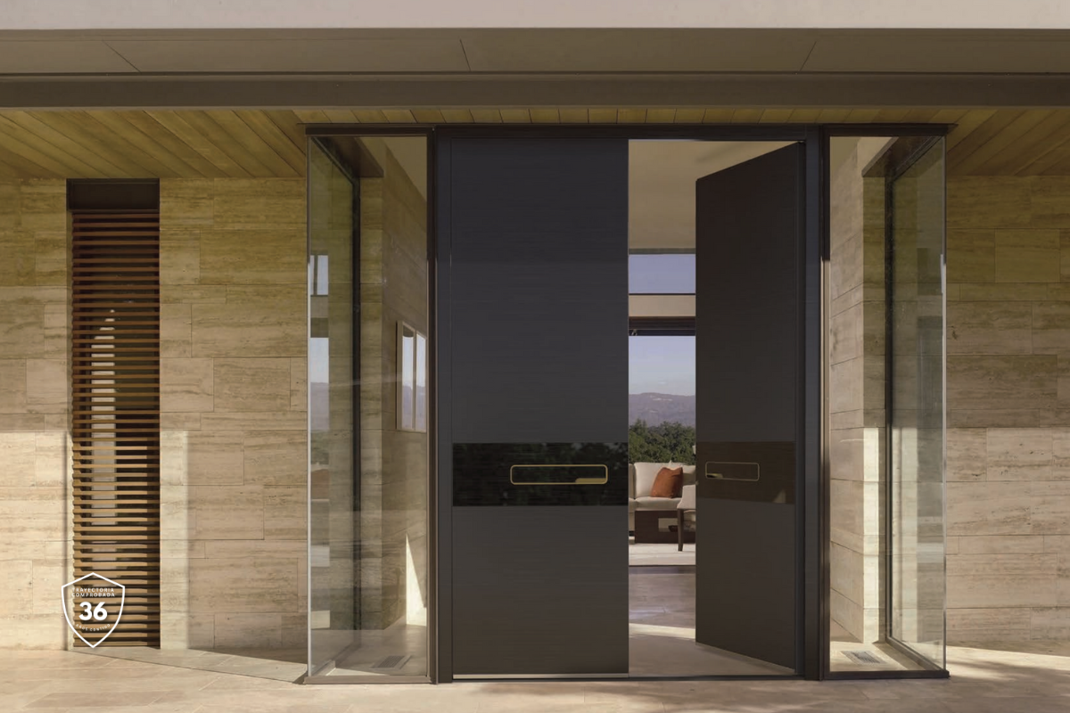 Puertas de entrada: elegantes, modernas e inteligentes