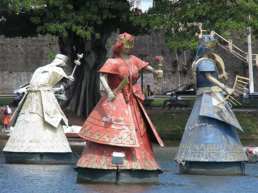 El legado del escultor Tatti Moreno vive en cada una de las figuras del Dique do Tororó. Foto por Thiago Vieira (flickr.com)