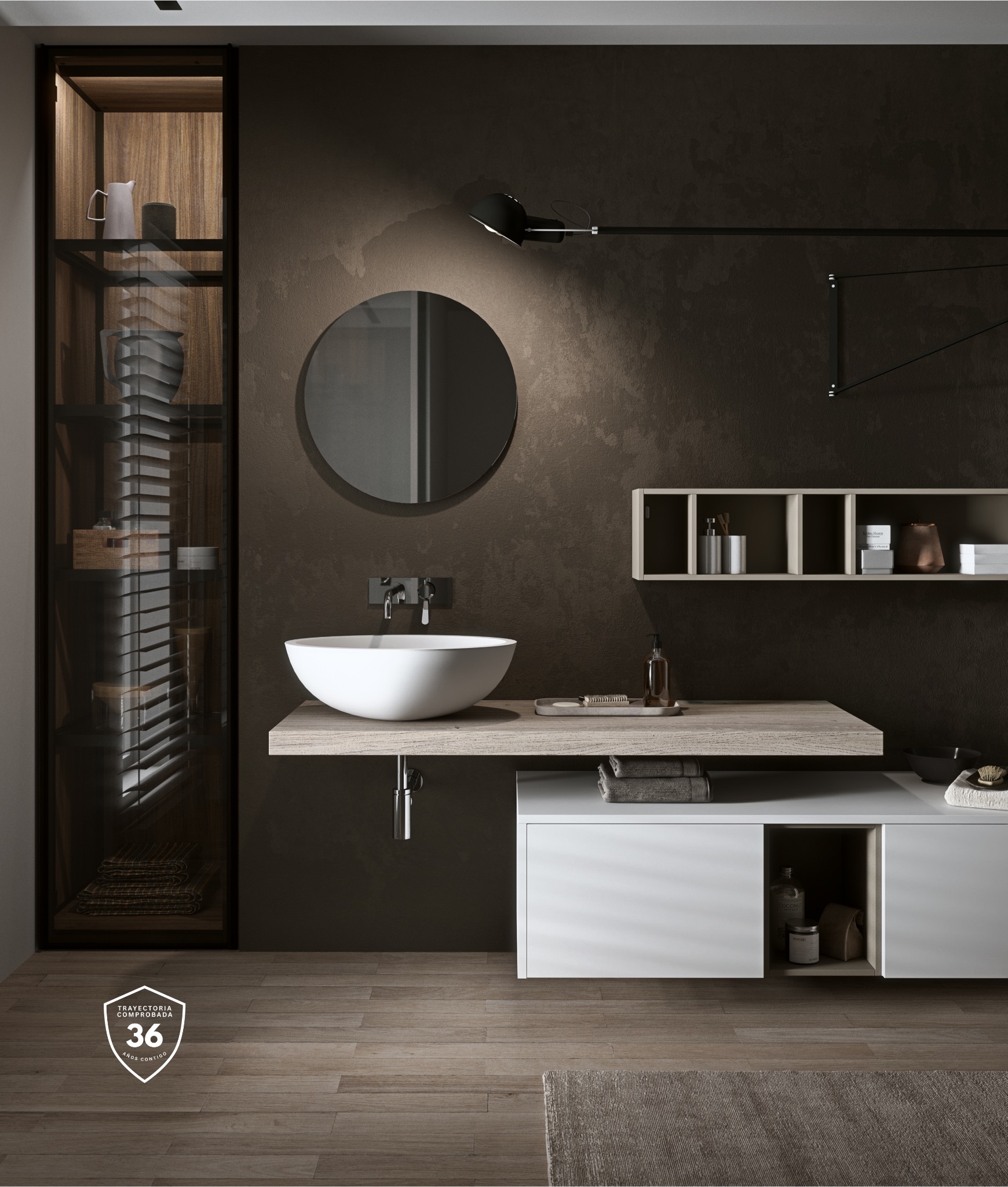 Un baño que no solo complementa tu hogar, sino que lo eleva: diseño pensado para el bienestar diario.