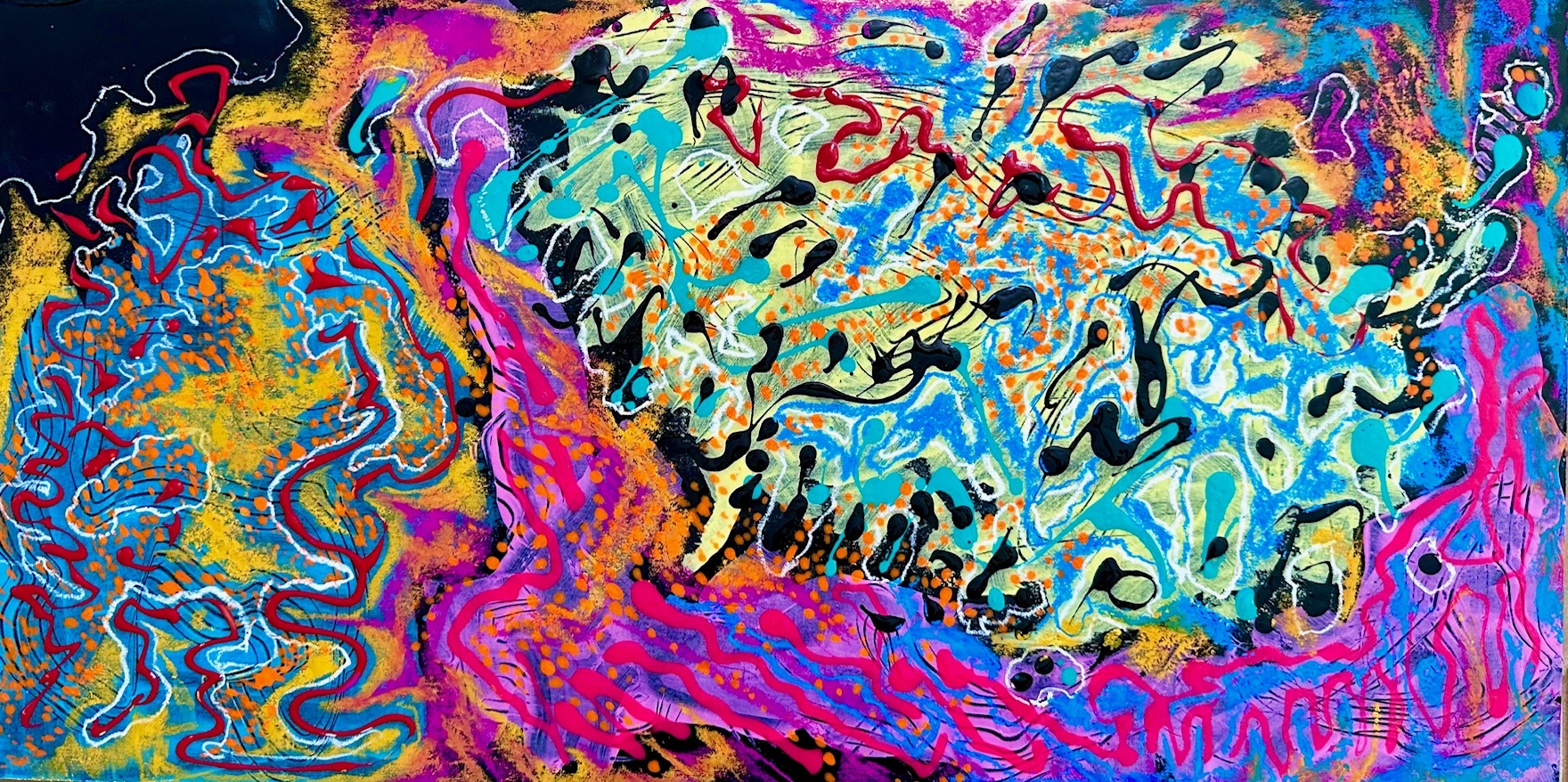 Obra de la artista Lourdes "LULU" Rivera. 