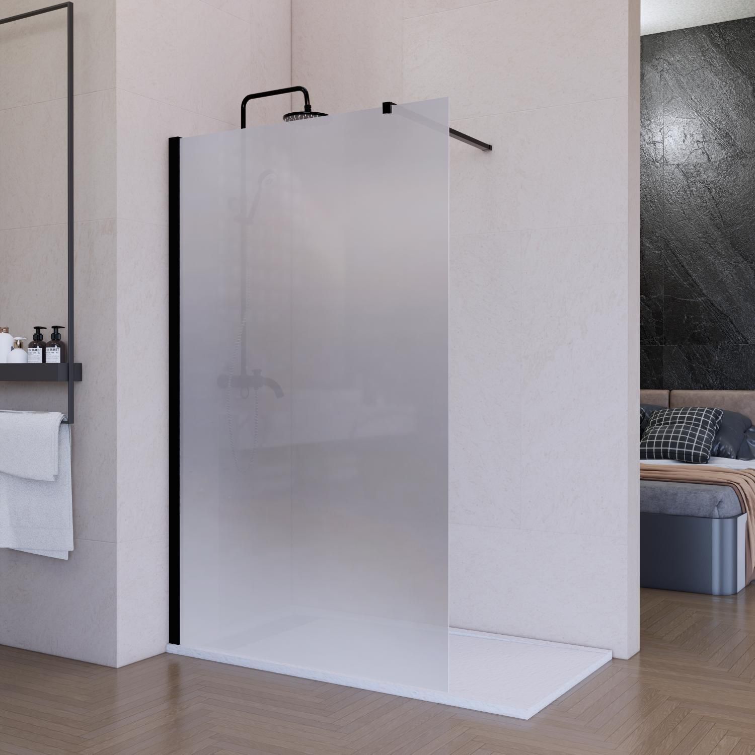Cerramientos modernos para baños funcionales
