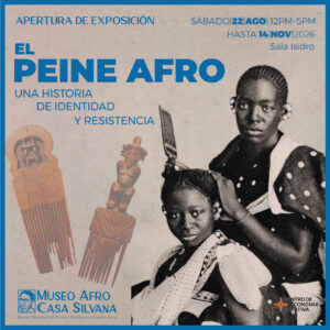 Peine Afro invitacion