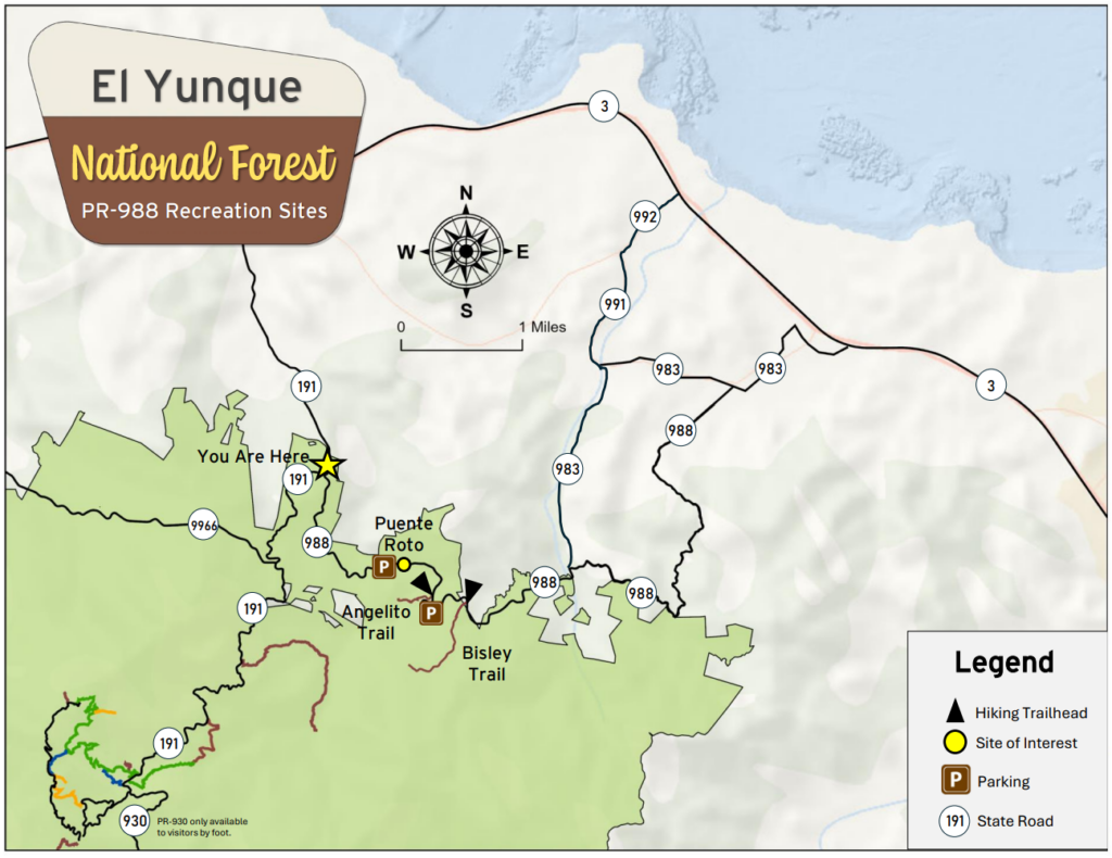 Mapa Trillos Yunque 